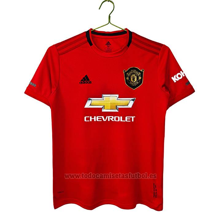 Camiseta Manchester United 1ª Retro 19-20